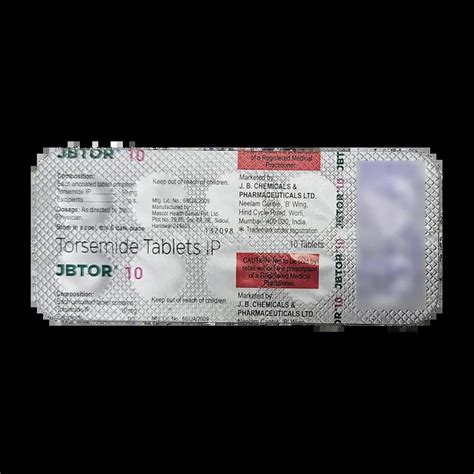JBTOR 10MG TABLET 10'S Price, Uses, Side Effects & Substitutes | Medkart