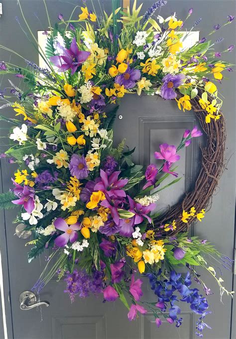 Spring Flower Wreath