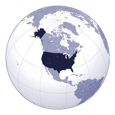 Detailed location map of the United States | USA | Maps of the USA | Maps collection of the ...