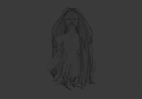 Long Thick Hairstyle 3D - TurboSquid 1939512