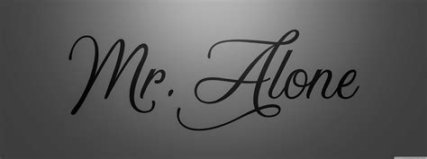 Alone Text Wallpapers - Wallpaper Cave