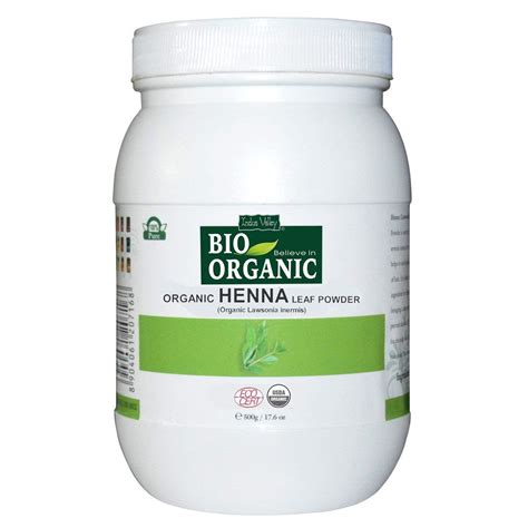 Bio Organic Henna Leaf Powder - Available in 3 Size – Indus Valley
