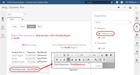 Sentiment Text Analytics SAS Visual Example 的图像结果