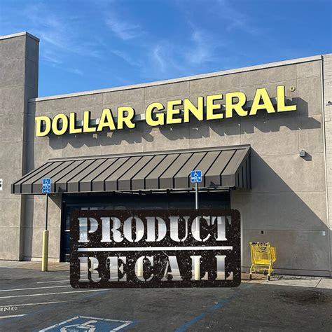Dollar General Announces Nationwide Recall - Coolinarco.com