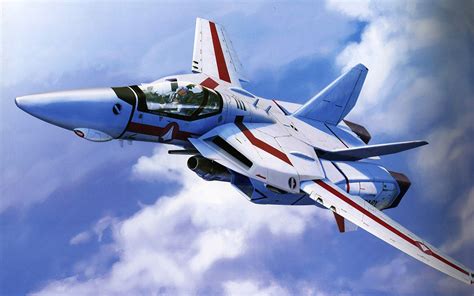 Rick Hunter's Veritech Fighter - Robotech & Macross HD Anime Wallpaper