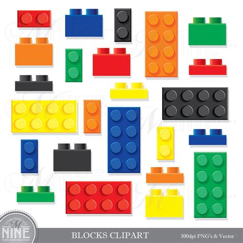 Legos Blocks Clip Art