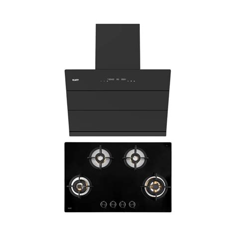 Kaff 75 cm Wall Mounted Chimney ALBURY 75 DC - BLDC + Kaff 80 cm 4 ...