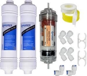 AQUANZA GENIUS PRE CARBON AND SEDIMENT FILTER WITH BIO AAA Solid Filter ...