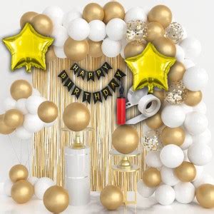 MIKAZUKI Happy Birthday Decoration kit Combo Birthday Décor Price in ...
