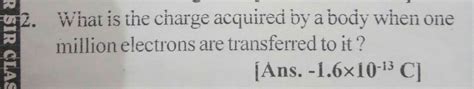 i cannot understand Q=ne give me an example with problem - Brainly.in