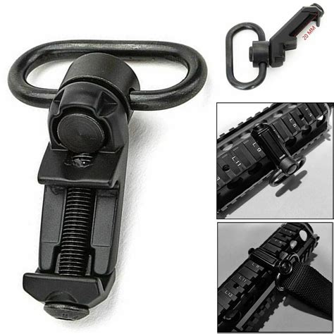 Detachable Sling Swivels 45-Degree Picatinny Rail QD Sling Swivel Mount ...