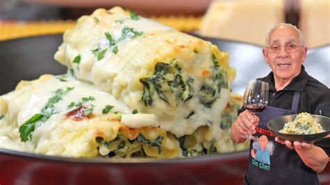Lasagna Roll Ups with Bechamel Sauce   YouTube