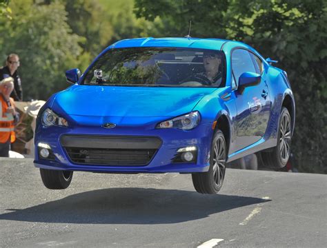 Lapping the Isle of Man TT course in the 2013 Subaru BRZ