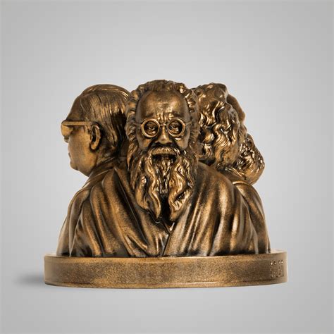 Three Face Sculpture of the Radical Revolutionaries Dr B R Ambedkar ...