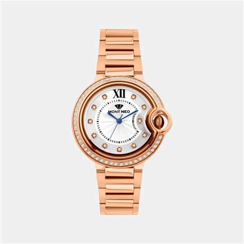 Mont Neo Women Silver Metal Watch 4510B-M3303 – Just In Time