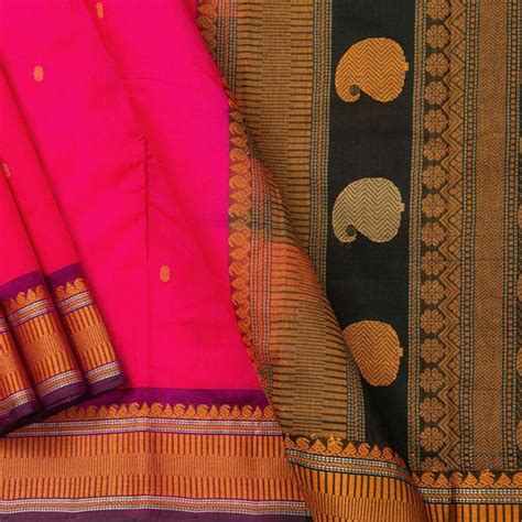 Buy Silk Cotton Sarees Online – Panjavarnam