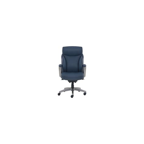 Buy La-Z-Boy Leather Executive Chair Blue (51447) Online at Lowest ...