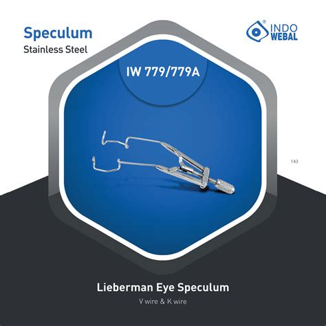 Indo Webal - A National Award Winning Company : SS Speculums