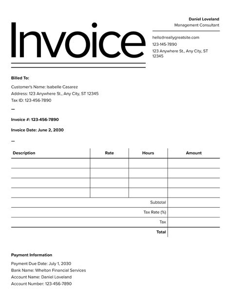 Invoice Receipt 的图像结果
