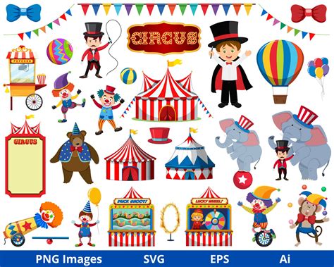 Circus Zeehond Clipart