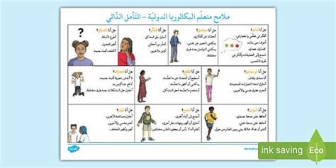 التأمل الذاتي لملامح متعلم البكالوريا الدولية PYP