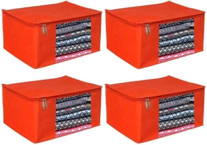 Kivya Saree organizer storage bag/box travel accessories for wardrobe ...