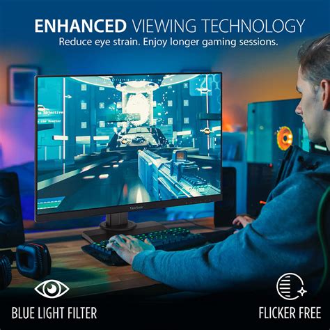 ViewSonic XG2431 24" 1080p FHD 240Hz HDR10 Gaming Monitor - tpstech.in