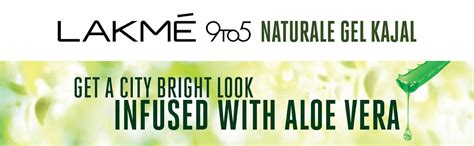 Buy Lakme 9 to 5 Naturale Gel Kajal, Black, 3 g Online at Low Prices in ...