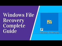 Image result for Windows File Recovery User Guide