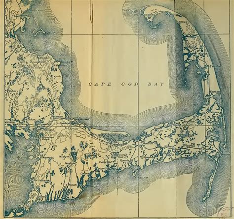 Detailed Map Of Cape Cod