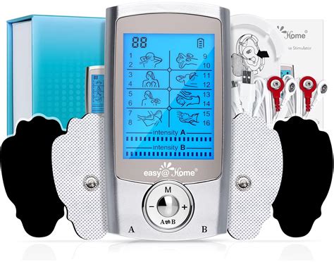 Easy@Home Rechargeable TENS Unit + EMS Muscle Stimulator Instruction Manual