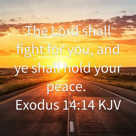 Hold Your Peace, Exodus 14 14, Positive Energy Quotes, King James Bible ...