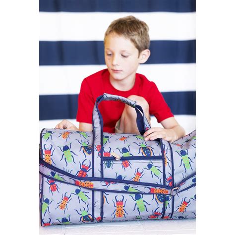 Monogrammed Boy's Duffel Bag Personalized Boys Duffel - Etsy