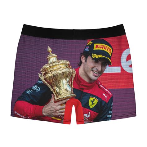 Carlos Sainz Novelty Underpants | Scuderia Ferrari F1 Inspired Merch ...