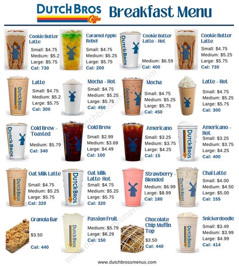 Dutch Bros Breakfast Menu | Updated January 2026