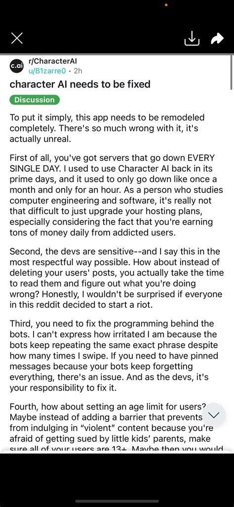 VIVA LA RESISTANCE LET US BE HEARD : r/CharacterAI