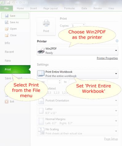 Image result for Excel File Print to PDF Problem