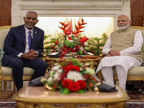 India has always been first responder to Maldives, President Muizzu's ...