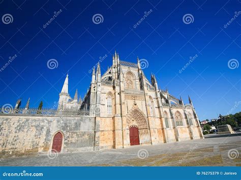 Batalha Monastery in Portugal Stock Image - Image of historic, famous ...