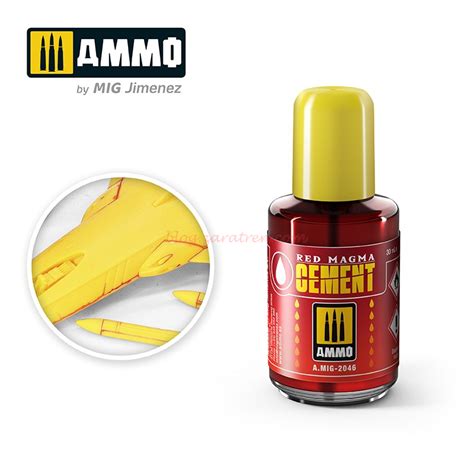 Ammo Mig Jimenez - Pegamento Magma Rojo (Pegamento Instantaneo ...