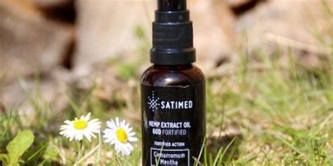Satimed Hemp Extract Oil 600 Fortified – CBD mit Geschm...