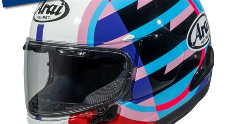 Arai Rx-7v Evo Spectre Cyan Helmet