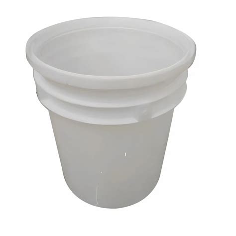 Oil Bucket - 20 L HDPE Lubricant Oil Bucket Manufacturer from New Delhi