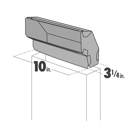 IMPERIAL Galvanized Steel Rectangle Flat 90 Degree Shortway Duct Elbow ...