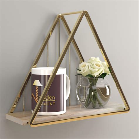 Buy Wooden Iron Wall Shelves Online - Floating Wall Shelf - WoodenTwist