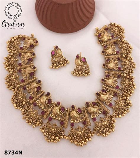 Premium Gold Plated Choker Set 8734N – Griiham