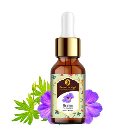 Buy Passion Indulge Geranium Essential Oil for Anti Aging and Dull ...