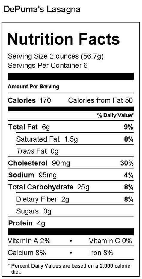 Gluten Free Lasagna Sheets   DePuma's Gluten Free Pasta