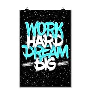 wallpics® Motivational Quotes Fully Waterproof Canvas Print Poster ...