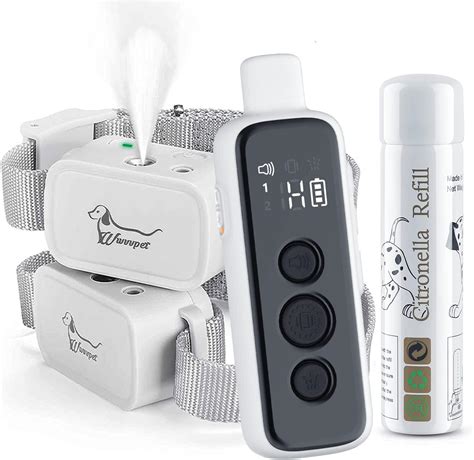 Amazon.com: WWVVPET Citronella Dog Training Collar with Remote, 3 Modes ...